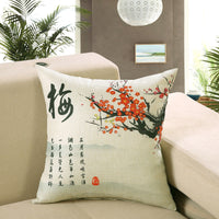 HKM-748243 Cartoon/Anime Printed Cushion Cover - 40x40cm, 45x45cm, 50x50cm Options
