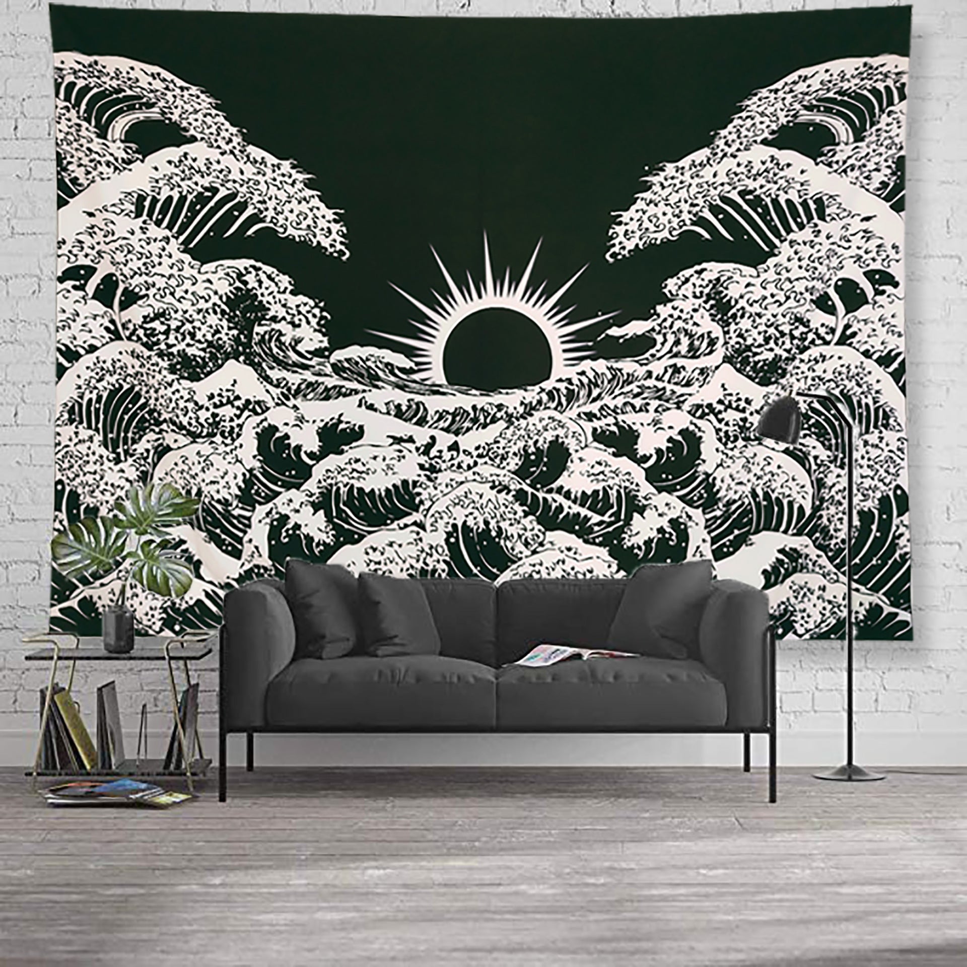 HKM-748563 Fashion Polyester Tapestry Wall Hanging - Multiple Sizes Available