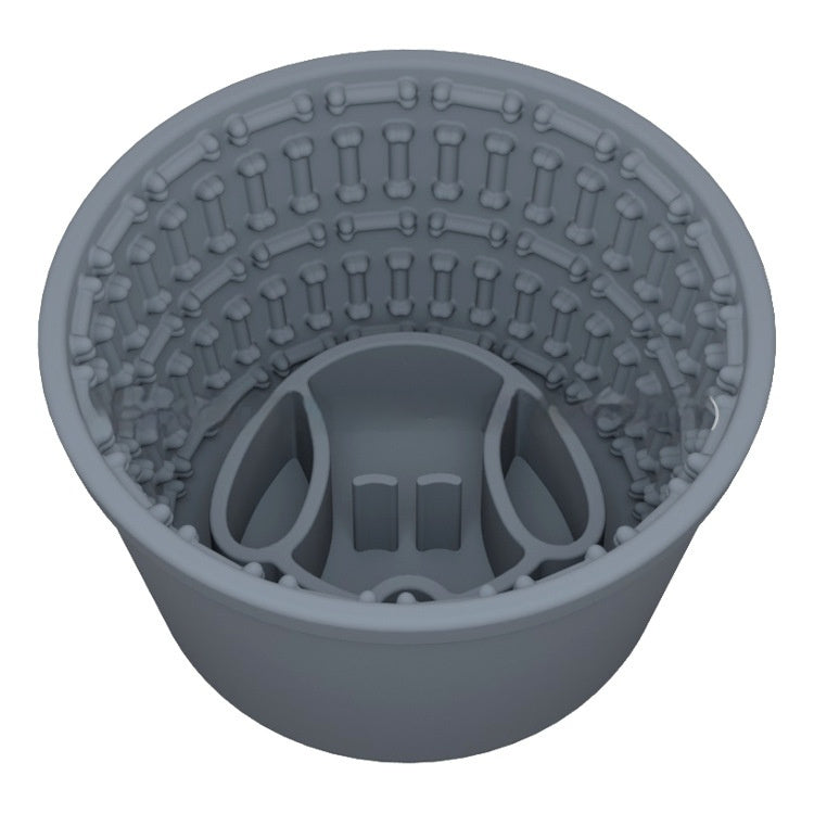 HKM-748627 Soft And Durable Silicone Dog Food Bowl Multi-purpose Design