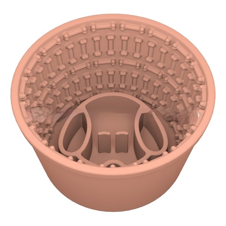 HKM-748627 Soft And Durable Silicone Dog Food Bowl Multi-purpose Design