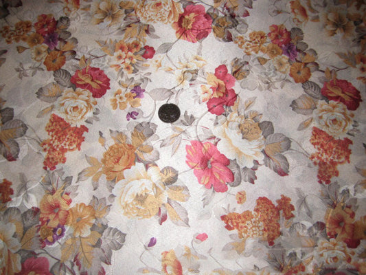 HKM-748691 Floral Jacquard Polyester Printed Fabric for Home Textiles and Decor