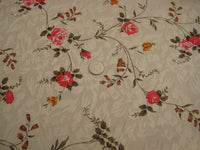 HKM-748691 Floral Jacquard Polyester Printed Fabric for Home Textiles and Decor