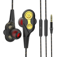 HKM-748755 Wired In-Ear Headphones with Microphone and 3.5mm Plug