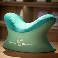 HKM-748819 Memory Foam Nap Pillow with Gel Plush for Comfort and Support in Office or Travel