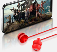 HKM-749075 In-Ear Sleeping Headset with Microphone - 3.5mm Plug, Available in Black, White, Red