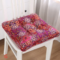 HKM-749075 Pearl Cotton Three-Dimensional Chair Cushion in Cotton Canvas Fabric