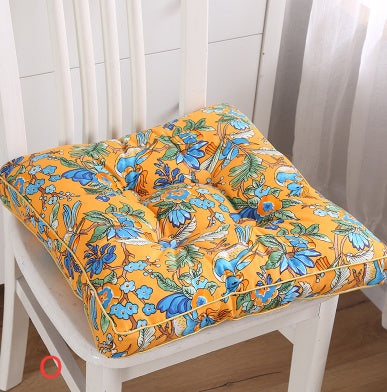 HKM-749075 Pearl Cotton Three-Dimensional Chair Cushion in Cotton Canvas Fabric