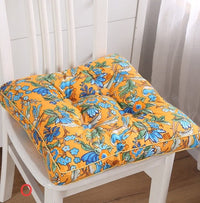 HKM-749075 Pearl Cotton Three-Dimensional Chair Cushion in Cotton Canvas Fabric