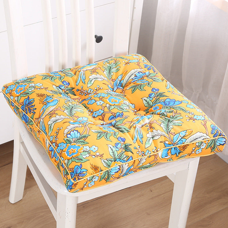 HKM-749075 Pearl Cotton Three-Dimensional Chair Cushion in Cotton Canvas Fabric