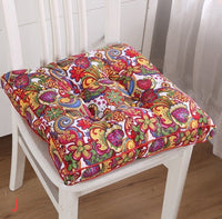 HKM-749075 Pearl Cotton Three-Dimensional Chair Cushion in Cotton Canvas Fabric
