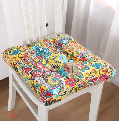 HKM-749075 Pearl Cotton Three-Dimensional Chair Cushion in Cotton Canvas Fabric