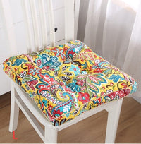 HKM-749075 Pearl Cotton Three-Dimensional Chair Cushion in Cotton Canvas Fabric