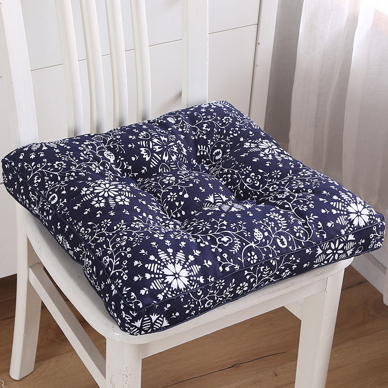 HKM-749075 Pearl Cotton Three-Dimensional Chair Cushion in Cotton Canvas Fabric