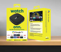 HKM-749267 Full HD Streaming Device with Google TV – Compact Design, Voice Remote, Chromecast Built-In, Dolby Audio Support