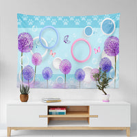 HKM-749331 Nordic Cartoon Anime Tapestry for Bedroom – Multiple Sizes Available