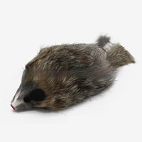 HKM-749459 Plush Mouse Cat Teaser Toy - 18cm, Assorted Colors