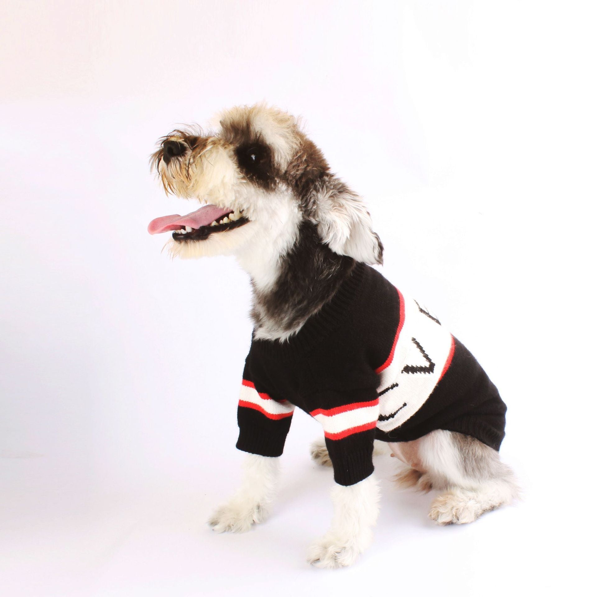 HKM-749587 Warm Wool Sweater for Fall and Winter - Fashionable Black Style, Sizes S-XXL