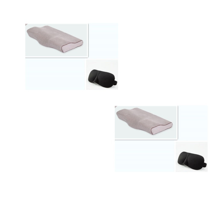 HKM-749843 Butterfly Memory Foam Pillow - 100% Slow Rebound Material, 50x30cm