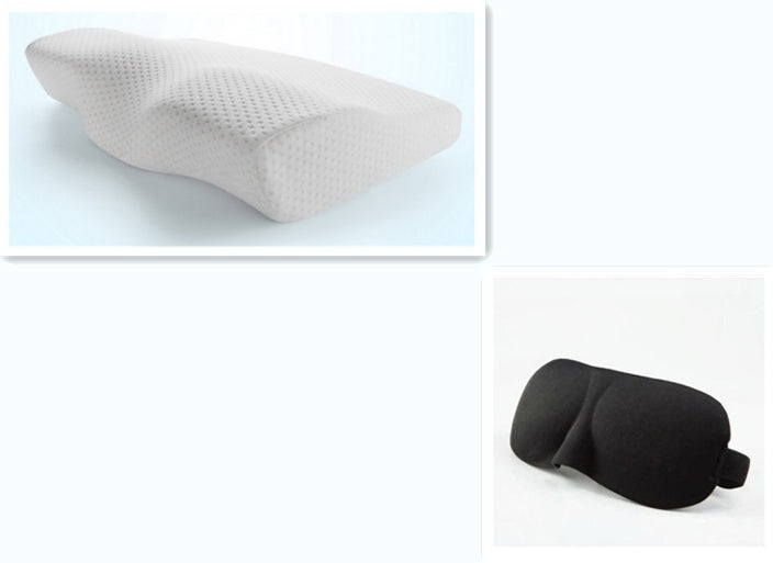 HKM-749843 Butterfly Memory Foam Pillow - 100% Slow Rebound Material, 50x30cm