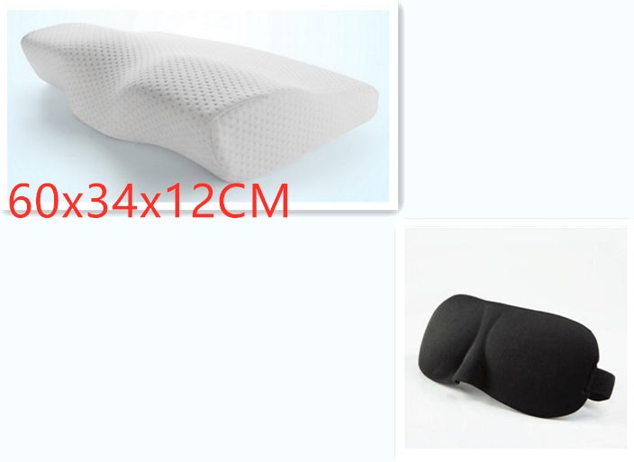 HKM-749843 Butterfly Memory Foam Pillow - 100% Slow Rebound Material, 50x30cm