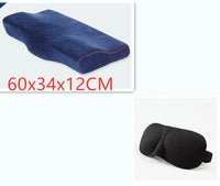 HKM-749843 Butterfly Memory Foam Pillow - 100% Slow Rebound Material, 50x30cm