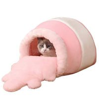HKM-749971 All-Season Soft Warm Honey Pot Pet Nest with Insulation and Comfortable Design