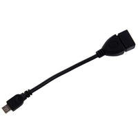 HKM-750355 USB A 2.0 Female to Micro USB B Male OTG Adapter Cable for Easy Data Transfer