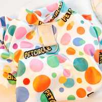 HKM-750419 Colorful Bubble Fairy Tale Kingdom Autumn Winter Dog Undershirt for Pets