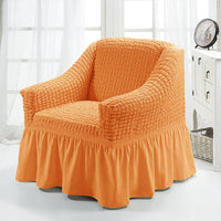 HKM-750547 American Single Fabric Sofa Cover in Various Monochrome Colors and Patterns