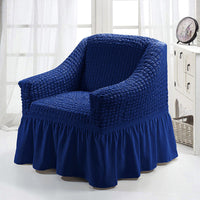 HKM-750547 American Single Fabric Sofa Cover in Various Monochrome Colors and Patterns