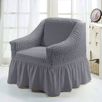 HKM-750547 American Single Fabric Sofa Cover in Various Monochrome Colors and Patterns