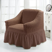 HKM-750547 American Single Fabric Sofa Cover in Various Monochrome Colors and Patterns