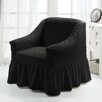 HKM-750547 American Single Fabric Sofa Cover in Various Monochrome Colors and Patterns