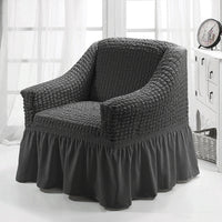HKM-750547 American Single Fabric Sofa Cover in Various Monochrome Colors and Patterns