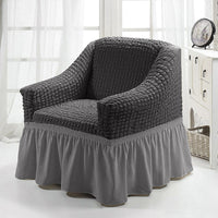 HKM-750547 American Single Fabric Sofa Cover in Various Monochrome Colors and Patterns
