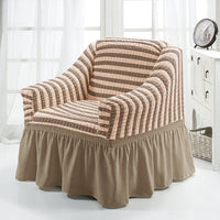 HKM-750547 American Single Fabric Sofa Cover in Various Monochrome Colors and Patterns