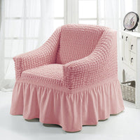 HKM-750547 American Single Fabric Sofa Cover in Various Monochrome Colors and Patterns
