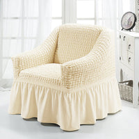 HKM-750547 American Single Fabric Sofa Cover in Various Monochrome Colors and Patterns