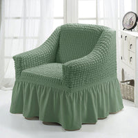 HKM-750547 American Single Fabric Sofa Cover in Various Monochrome Colors and Patterns