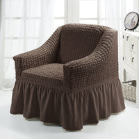 HKM-750547 American Single Fabric Sofa Cover in Various Monochrome Colors and Patterns
