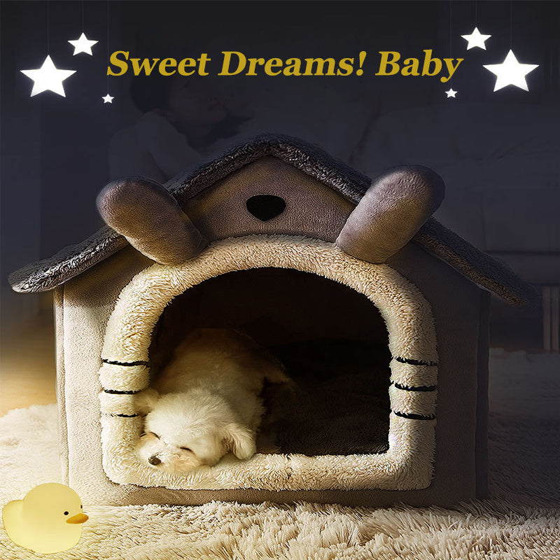 HKM-750547 Pet Bed Small Dog Teddy Cat Litter Four Seasons Universal Dog House Dog Bed Pets Supplies