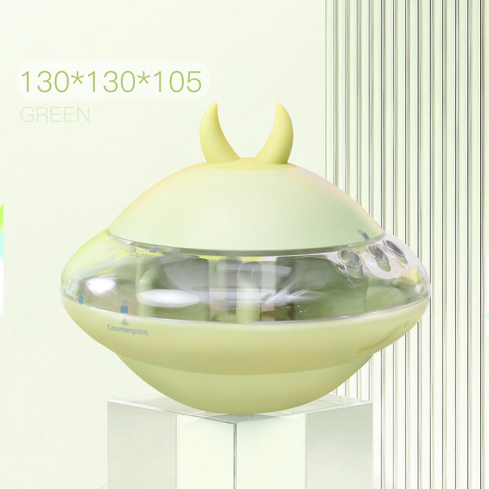 HKM-750803 Leaky Ball Toy for Pets - Durable Rubber and Plastic Design