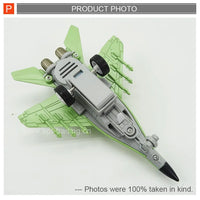 HKM-750803 Miniature Pull Back Metal Diecast Plane Model with Light for Ages 2-13