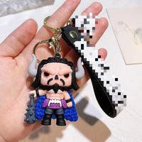 HKM-750995 3D PVC Cartoon Anime Keychain - Fun and Stylish Bag Pendant Accessory