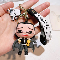 HKM-750995 3D PVC Cartoon Anime Keychain - Fun and Stylish Bag Pendant Accessory