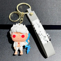 HKM-750995 3D PVC Cartoon Anime Keychain - Fun and Stylish Bag Pendant Accessory