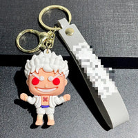 HKM-750995 3D PVC Cartoon Anime Keychain - Fun and Stylish Bag Pendant Accessory