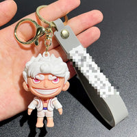 HKM-750995 3D PVC Cartoon Anime Keychain - Fun and Stylish Bag Pendant Accessory