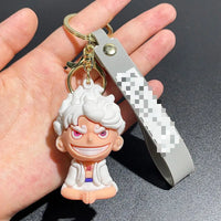 HKM-750995 3D PVC Cartoon Anime Keychain - Fun and Stylish Bag Pendant Accessory