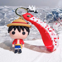 HKM-750995 3D PVC Cartoon Anime Keychain - Fun and Stylish Bag Pendant Accessory